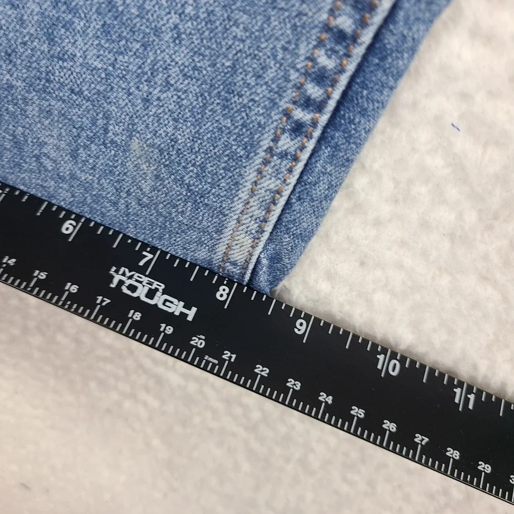 Levi's 505 Jeans‎ Mens 36x34 Blue Straight Leg Waterless Light Wash Denim
